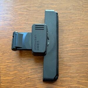 Black iPhone Lifeproof Belt Clip Holster